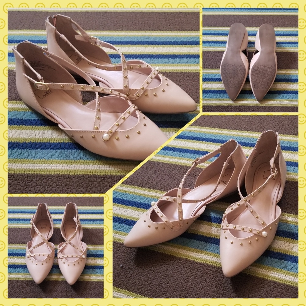 14th and union blush pink flats size 7.5